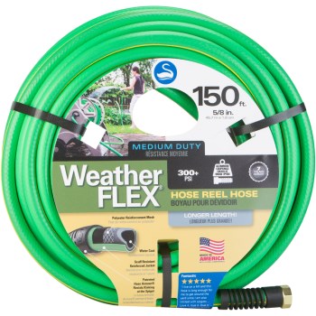 Swan SNHR58150 Yard Mate Reinforced Vinyl Garden Hose ~ 5/8" x 150 Ft