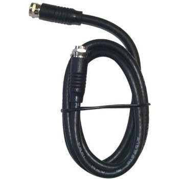 Black Point Prods BV-081 3ft. Rg-6 Hd Coax W/Ftgs