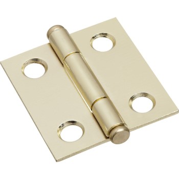 Cab Hinge Brass, Visual Pack 529 1 - 1/2 inches      