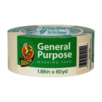 Duck Brand General  Masking Tape ~ 1.88" x 60 Yds