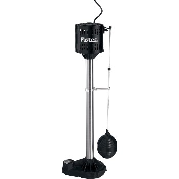 Pentair/Flotec FPPSS3000-09 Pedestal Sump Pump, Cast Iron ~ 1/3 HP