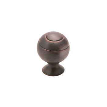 Knob - Oil Rubbed Bronze Finish - 1 1/8 inch