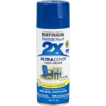 Painter's Touch 2X Ultra, Brilliant Blue Gloss ~ 12 oz Spray