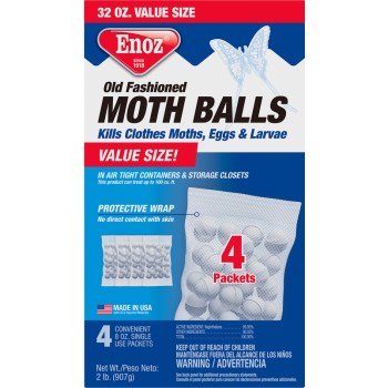 Moth Balls ~ 4 Pack
