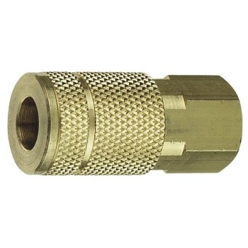 T-Style Tru-Flate Coupler and Plug Set - 1/4" NPT