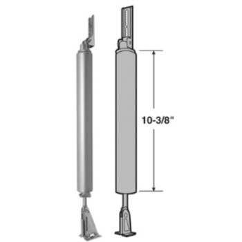 Standard Pneumatic Door Closer, Aluminum finish ~ 10 3/8" L