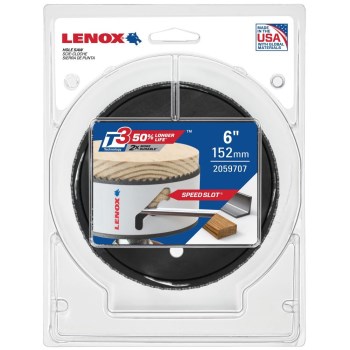 Lenox SpeedSlot Bi-Metal Hole Saw - 6"