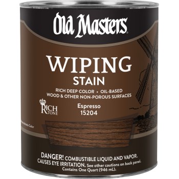 Wiping Stain, Espresso  ~ Quart 