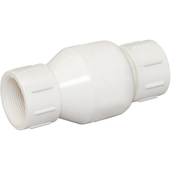 Schedule 40 PVC Check Valve ~ 1"