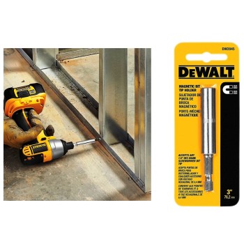 DeWalt DW2045 Magnetic Bit Tip Holder ~ 3"