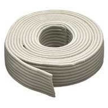Replaceable Caulking Cord Weatherstrip, Gray ~  1/8" x 90 Ft