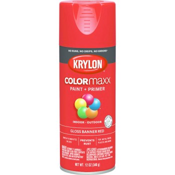 Krylon K05503007 5503 Sp Gl Banner Red