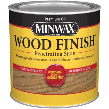 Weathered Oak Wood Stain ~ 1/2 Pint