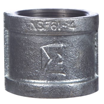 Malleable Iron Coupling, Galvanized - 1/8" FPT