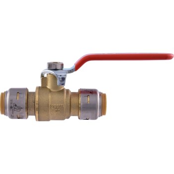 SharkBite Max Push-Fit Ball Valve, Lead Free - 1/2"