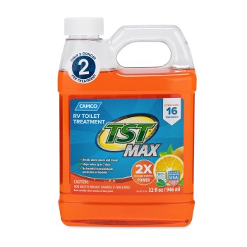 Camco TST MAX RV Toilet Treatment, Orange - 32 oz