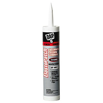 DAP 12286 Elastopatch Patching Compound ~ Textured, 10.1 oz Tube