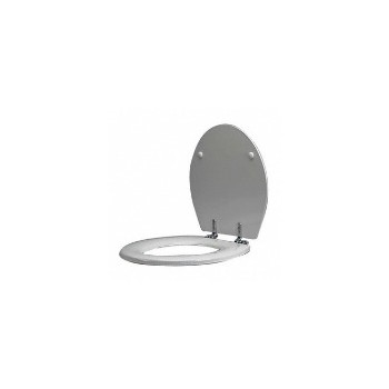 Bemis 44ACP000 Toilet Seat - Round and Beveled Edge - White