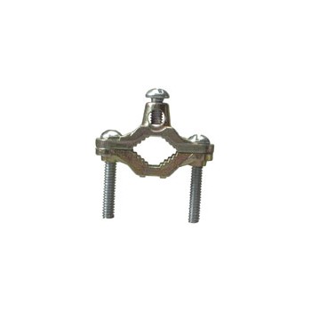 Halex  36010 Ground Clamps For Bare Wire, 1/2" to 1" 