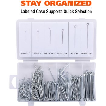 560pc Cotter Pin Set