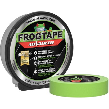 FrogTape Multi-Surface Painter's Tape, Green - 1" x 45 Yd
