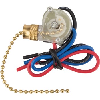 NSI   75110CW 6a Pull Chain Switch