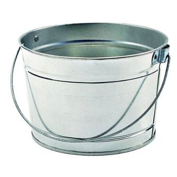 Encore Plastics 500351 Metal Pail with Handle ~ 2.5 quart