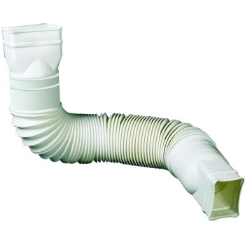 White Flex Vinyl Spout