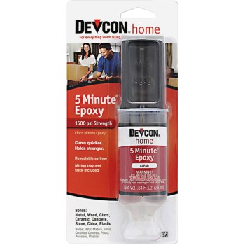 Devcon 20845 Fast Drying Devcon 20845 Epoxy, 5 Minute ~ .84 Fluid Oz