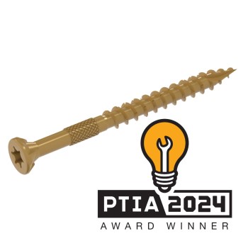 Grip-Rite DeckForce Deck Screw, Tan - #10 x 3", 5 Lb