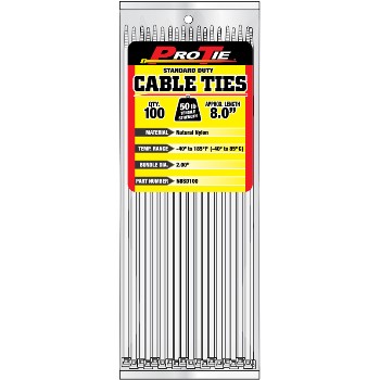 Cable Ties ~ 8in. 100pk 