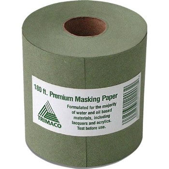 Trimaco 12206 Masking Paper ~ Prem Green, 6" x 180 ft