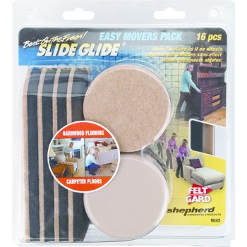 Shepherd 9045 16pc Furniture Slide Pack