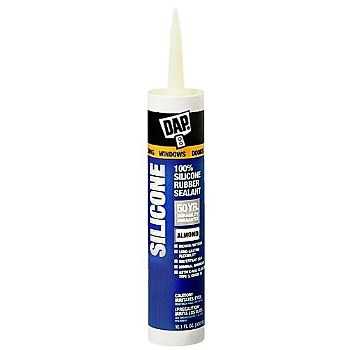 DAP 08649 Silicone Sealant, General Purpose ~ Almond 