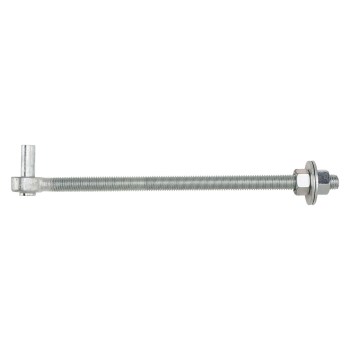 Bolt Hook, Zinc Plated - 5/8" x 12"