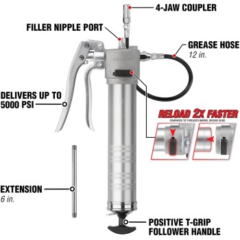 Hd Pistol Grease Gun