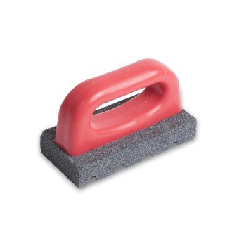 Marshalltown Fluted Rub Brick, 20 Grit - 6" x 3" x 1"