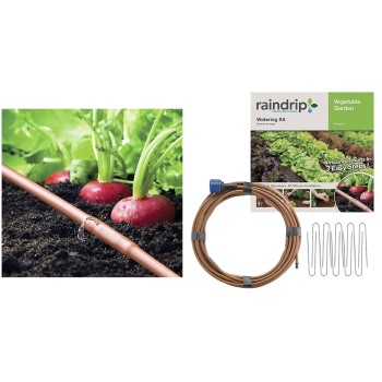 NDS/RainDrip R567DT Drip Watering Kit for Raised Bed Vegetable Garden  