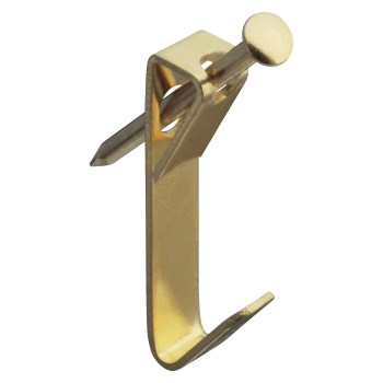 Bright Brass 50# Swl Picture Hanger,Visual Pack 2530