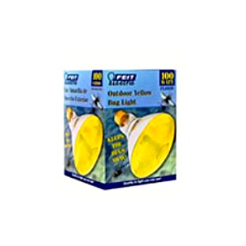 Colored Floodlight, Yellow 120 Volt 100 Watt