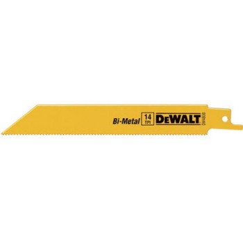 DeWalt DW4811B25 Reciprocating Saw Blade, 18 TPI ~ 6"