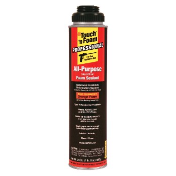 Touch N Foam 4006002420 Pro All-Purpose Gun Foam Sealant, 24 oz