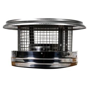 DuraVent DuraPlus All-Fuel Chimney Cap - 6"