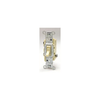 Leviton 215-1453-2cp Three-way Grounded Quiet Switch ~ Brown