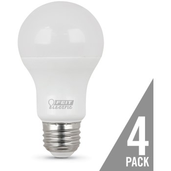 LED Non-Dimmable Bulb, 450 Lumen, 2700K ~ 4 Pack