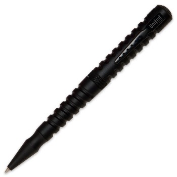 Tactical Defense Pen, Black, Blue Ink