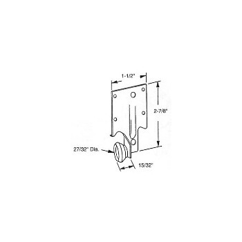 PrimeLine/SlideCo R7132 Drawer Track, Back Rollers ~ Mono Rail