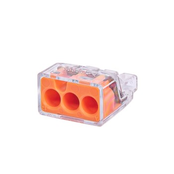 Pushgard Connector, 3 Port