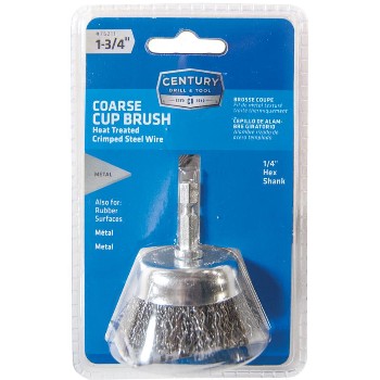 Century Drill & Tool   76211 1-3/4 Coarse Cup Brush