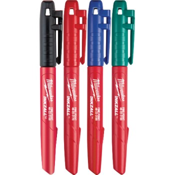 Milwaukee Tool 48-22-3106 4pk Paint Markers